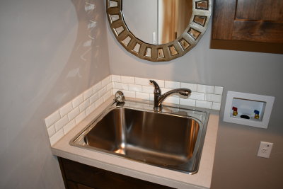 laundry room ss sink