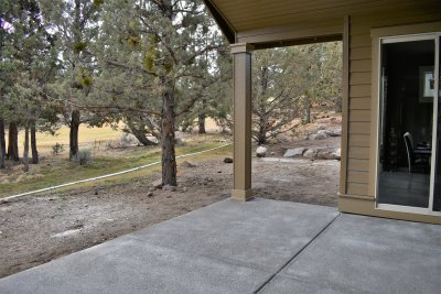 patio off living room and master