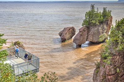 High Tide, Hopewell Rocks, Bay of Fundy