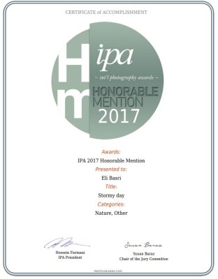 ipa 2017 - Honorable mention - Storm