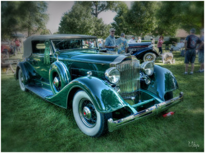 1934 Packard 1104 Convertible Victoria