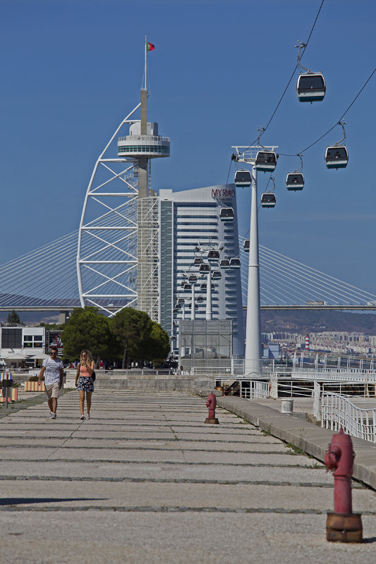 Telecabine Lisbon, Parque das Nações