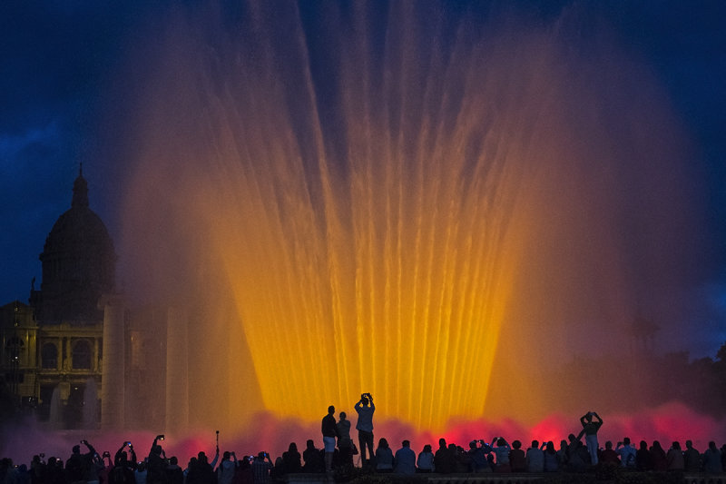 The Montjuc Magic Fountain, Barcelona
