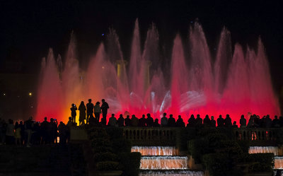 The Montjuc Magic Fountain, Barcelona