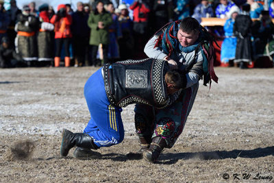 Mongolian wrestling @ Naadam DSC_5023