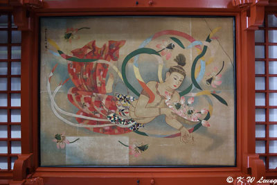 Ceiling of Main Hall Sensoji Temple DSC_7080