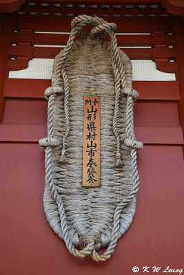 Giant Japanese straw sandal DSC_7082