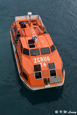 Lifeboat tender of Sun Princess DSC_4185