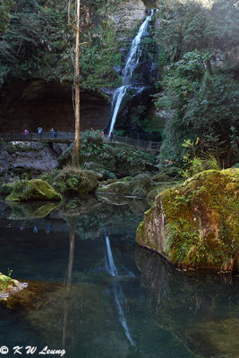 Reflection of Songlong Rock Waterfall DSC_8529