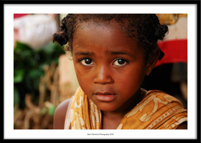 Young girl, close to Manakara, Madagascar 2010