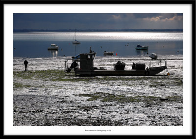 Oyster boat, Cancale, France 2008