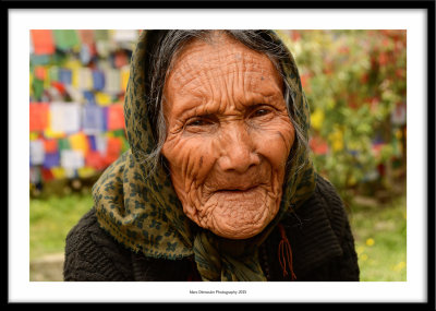 Old lady at the sacred lake, Rewalsar, India 2015