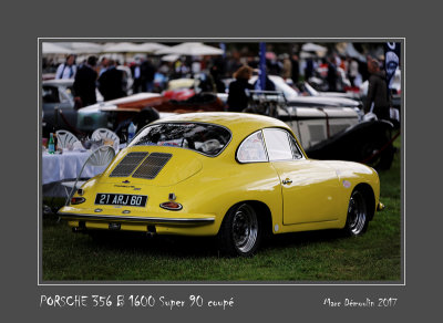 PORSCHE 356 B 1600 Super Coupe Chantilly - France