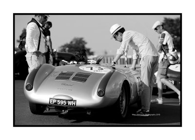 Porsche 550 Spyder 1950, Le Mans