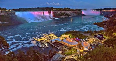 Niagara Falls At Dusk P1200553-8