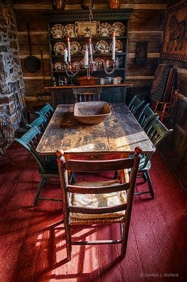 Old Log House Dining Room P1270058-63