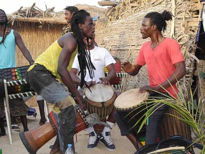 djembé musiciens, musicians, Sénégal