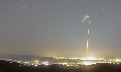 Atlas 5 launch from Vandenberg AFB