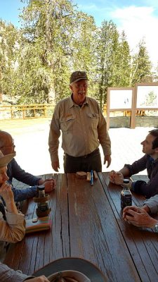 Ranger Dave and his interesting talk.