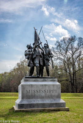 Shiloh National Military Park, Monument to the Soliders of Mississippi