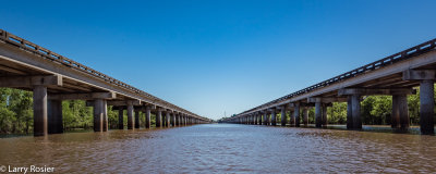 I-10, Atchafalaya Swamp