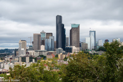 Downtown Seattle From Dr. Jose Rizal Park