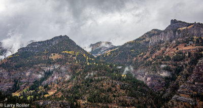 From Hwy 550 Near Ouray, CO