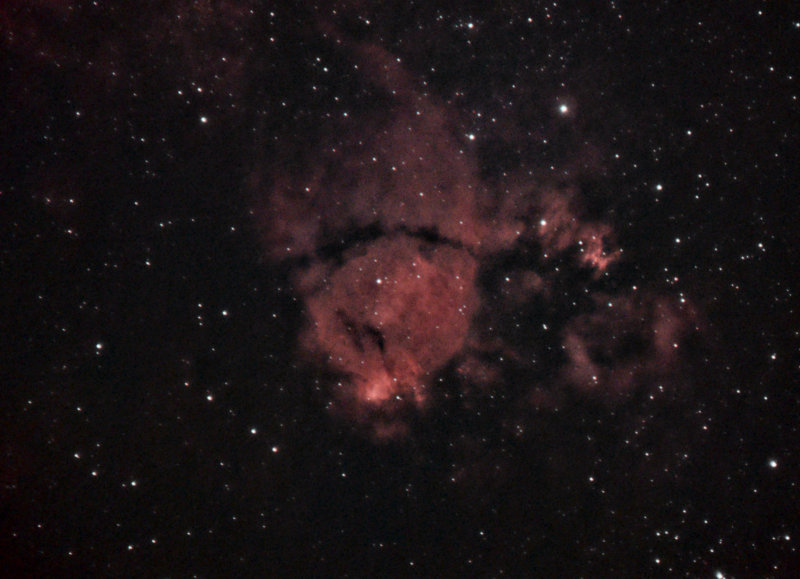 Fishhead Nebula, part of the Heart Nebula