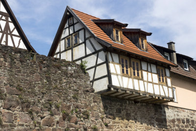 Wall house in Hirschhordn