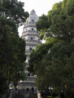 the leaning pagoda of suzhou