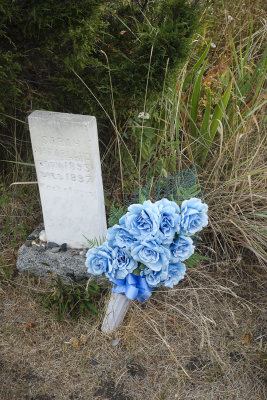 a toddler grave