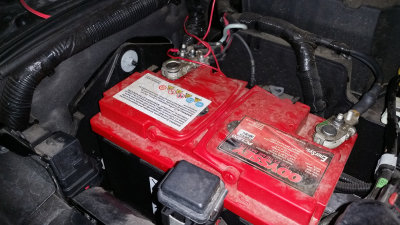 Odyssey PC1220 AGM Extreme Series Battery in a 2013 Jeep Wrangler Rubicon unlimited
