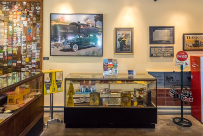 1930's Shell Gas Station interior