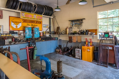 1930's Shell Gas Station 