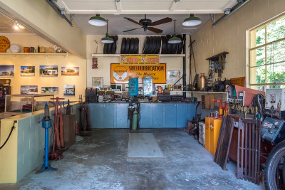 1930's Shell Gas Station