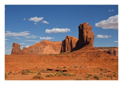 Elephants,Monument Valley