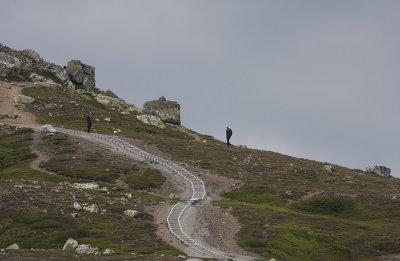 The road up to Lillnipen - Vägen upp på Lillnipen