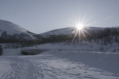 On the road to Abisko - På vägen till Abisko