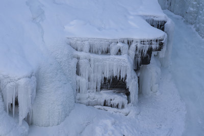 Ice, Gorsa canyon - Isformationer, Gorsa kanjon