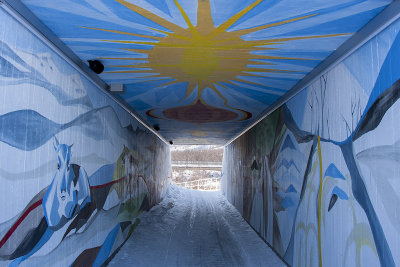 The tunnel under the railway - Tunneln under järnvägen
