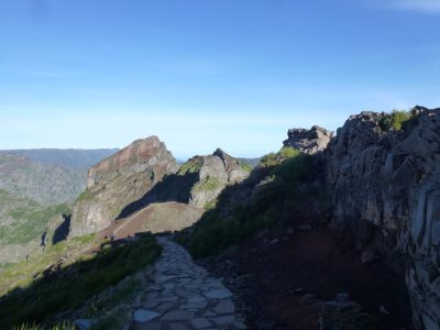 Wandeling  Pico do Ariero, Pico Ruivo naar Faj dos Cardos