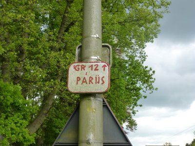 GR12 richting Parijs
