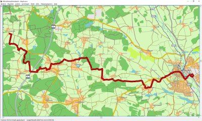 E8 Wandeling Stadtprozelten Dinkelsbuhl dd 2-6-2017 t/m 9-6-2017