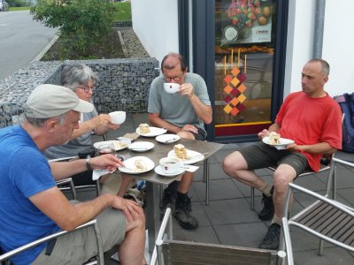 Koffie met gebak in Konzell