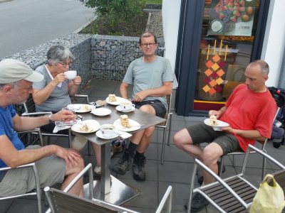 Koffie met gebak in Konzell