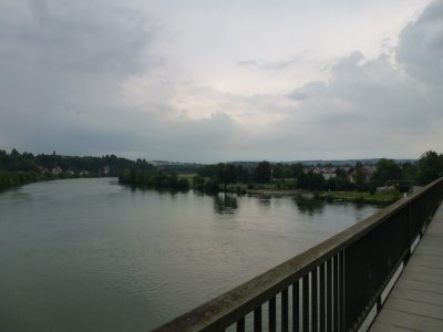 De Donau bij Regensburg