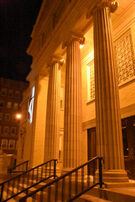 Methodist Church at Night