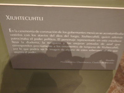 Information sign Xiuhtec Uhtli