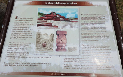 Information sign - La Plaza