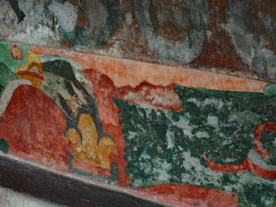  Wall mural in its original state